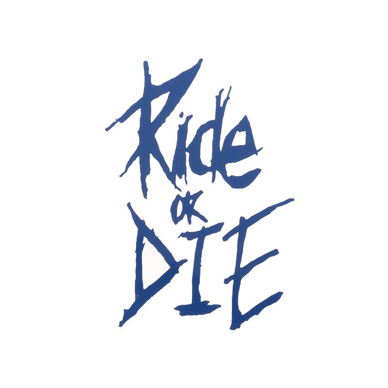 Наклейка на раму велосипеда Ride Or Die Наклейка на верхнюю трубу Велосипедные наклейки Декоративные наклейки на раму Велосипедные наклейки Велосипедная наклейка 1 шт.