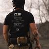 American Summer Men's M18 Tactical Shooting Military Fans Outdoor Competition Training Printed Crew Neck Short-sleeved T-shirt