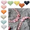 Сердце Свободные Бусины Акриловые Бусины-Сердечки Распорки для DIY Браслетов на Телефон Браслетов Серьги Принадлежности для Изготовления Украшений