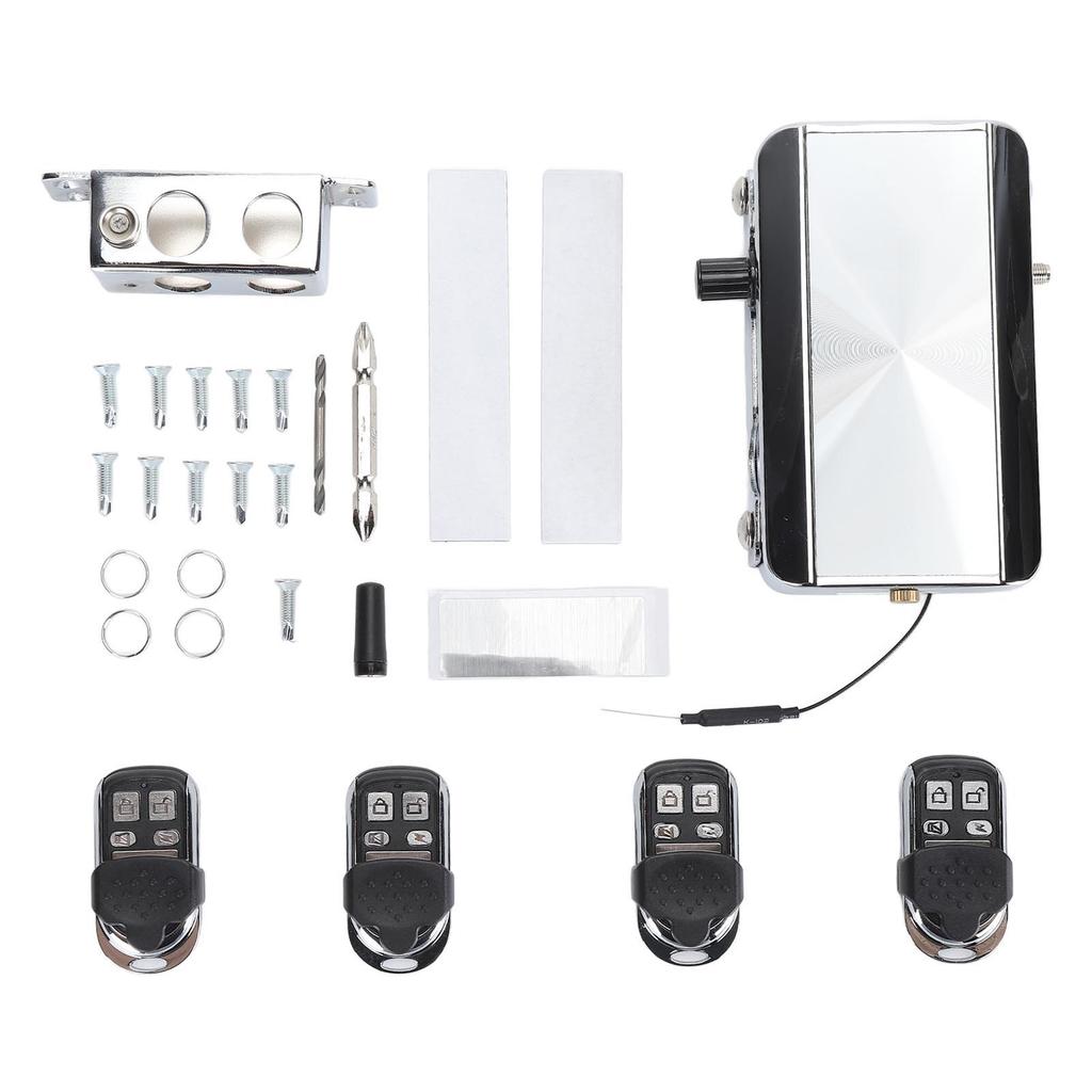 Keyless Entry Electronic Lock Remote Control Deadbolt Home Security Access Control System for