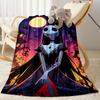Christmas Nightmare Blanket Comfortable Suitable for Livingroom Bedding Couch for All Seasons Modern Gifts For Family Or Friends