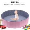 ORFINA Folding Ball Pool Compact Educational Toy for Indoor and Outdoor Game Play Toy Portable Playpen for Kids and Baby Shower Christmas Indoor and