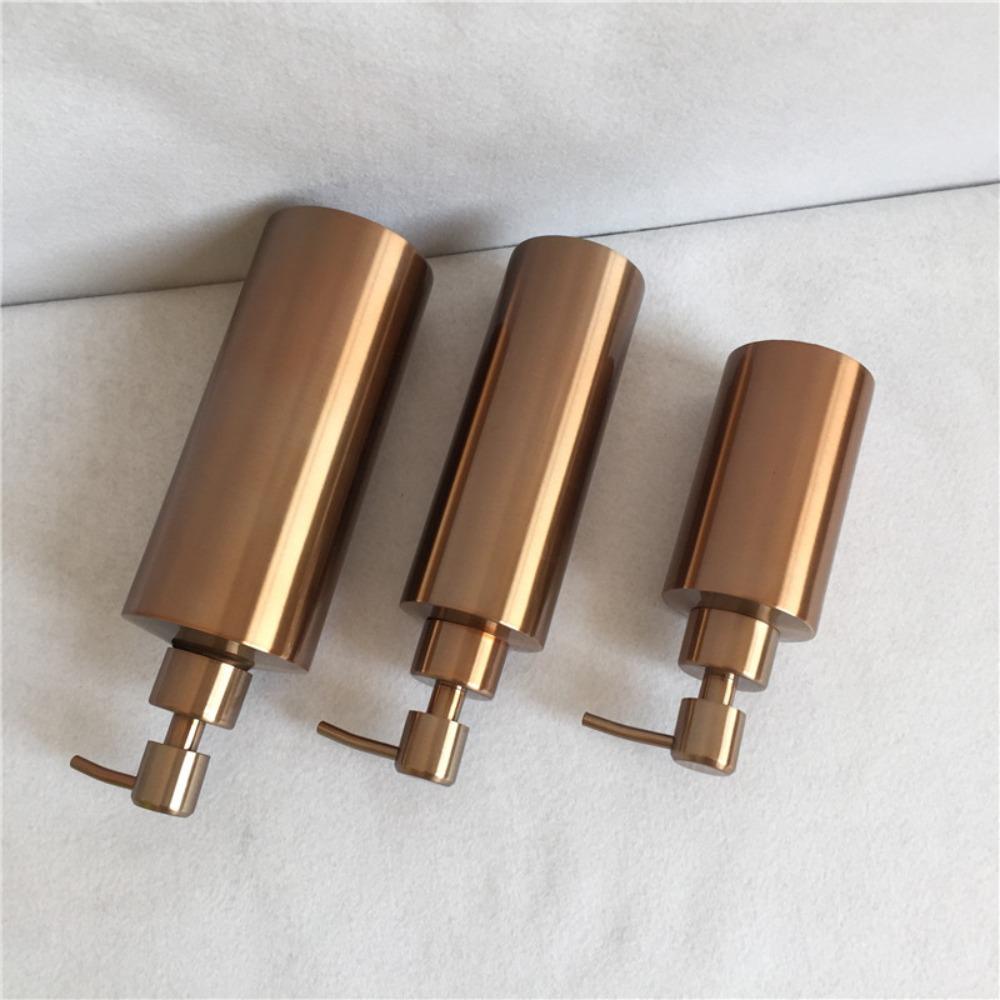 Stainless Steel Gel Bottle 250ml/350ml/550ml Lotion Pump Hand Lotion Bottle Soap Dispenser Bedroom