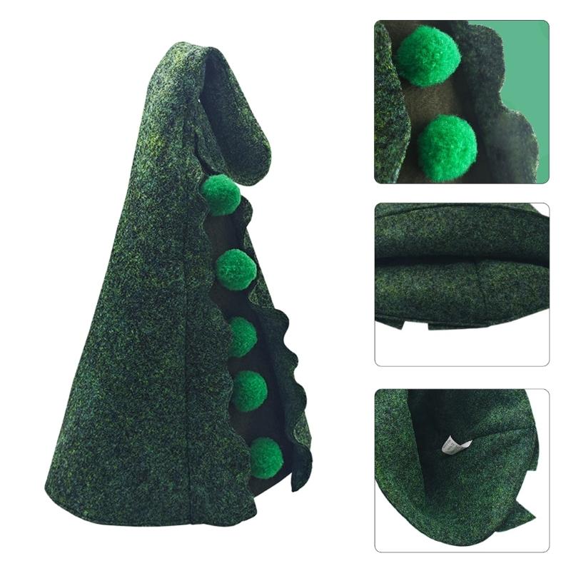 Halloween Party Retro Pea Hats Party Wear Cosplay Pointed Hat Accessory Halloween Decorations Masquerades Cosplay Costume