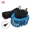75W Pool Cover Pump with 3 Adapters 2000L/H Swimming Water Removal Pump 16ft Drainage Hose Waterproof Circulation Filter Pump