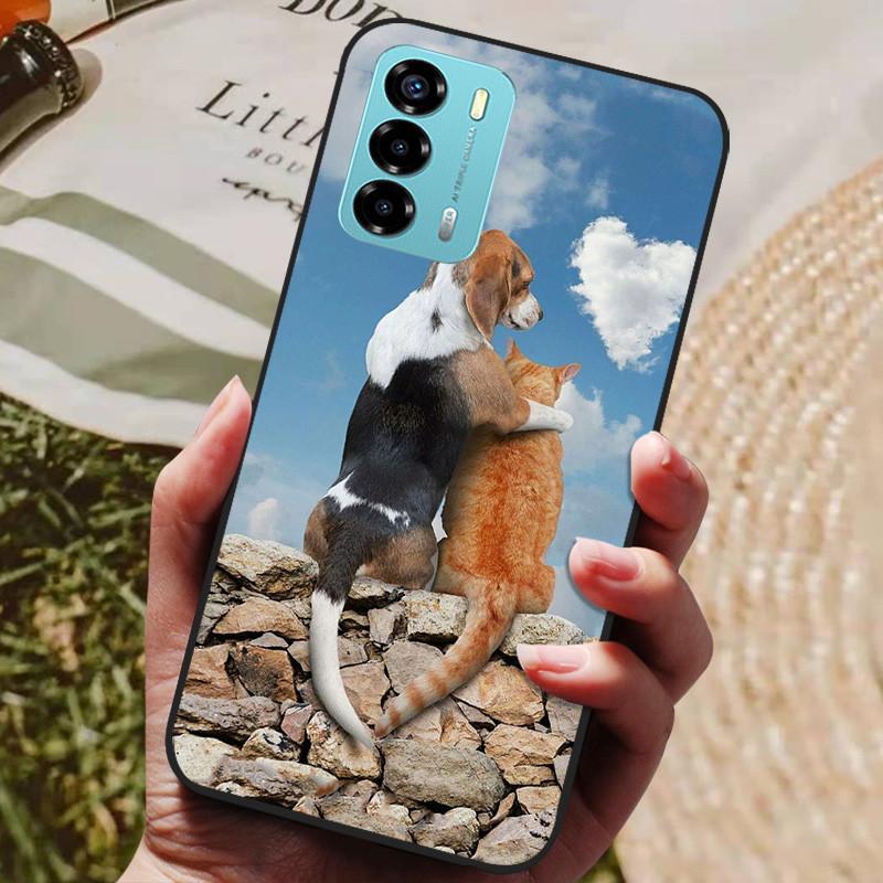 Для чехла ZTE Blade V40 Vita Чехол из мягкого ТПУ для ZTE Blade V40Vita Для ZTE V 40 Vita Силиконовый мягкий чехол для телефона Для ZTE V40 Vita Fundas