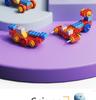Kids' Science Education Electric Gear Building Blocks Set