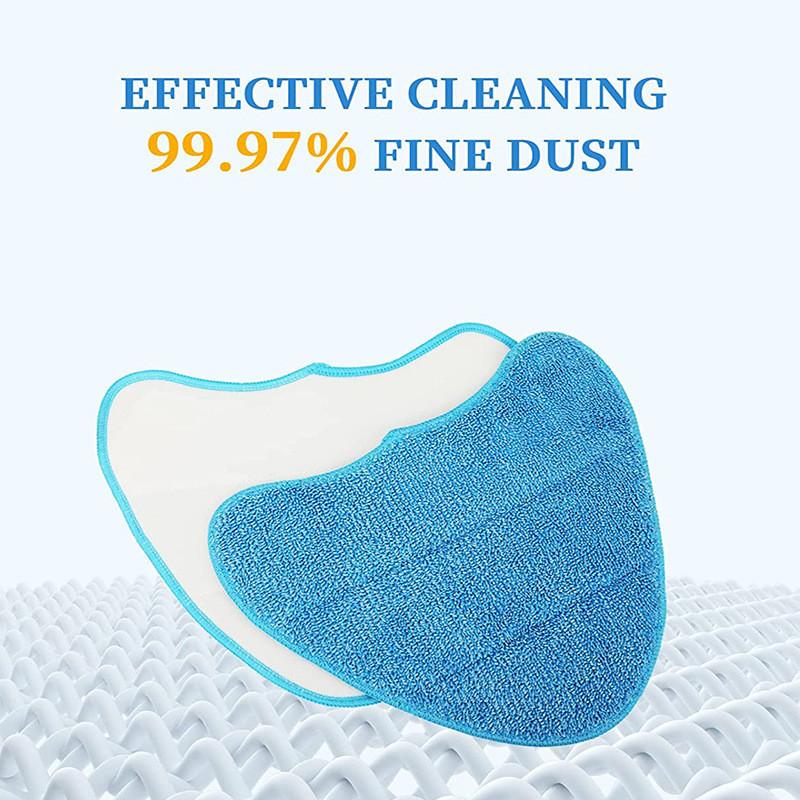 Прочная синяя накладка из микрофибры для паровой швабры, идеально разработанная для моделей Vax S85-cm S86-sf-p S86-sf-t S86-sf-c