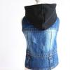 Blue Retro Jeans Style Jacket For Pet Owners Offering Sun Protection For Dogs Available In 1Pack