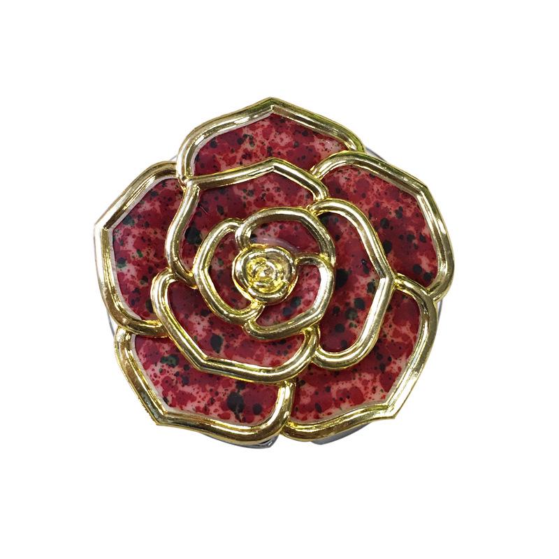 Крючок для сумки в виде цветка розы: 3D Складной Настольный Крючок, 20 цветов