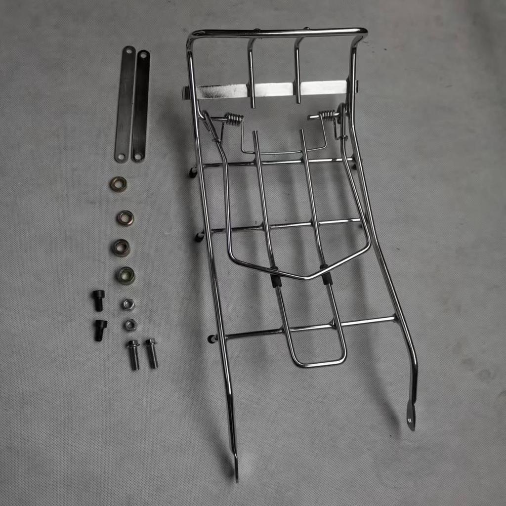 Haiyuepai Electroplated Luggage Rack for Honda Cub CC110, Easy Install
