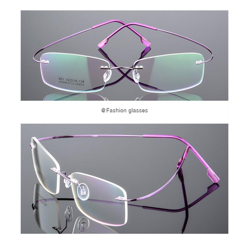 Гибкие сверхлегкие титановые магнитные очки для чтения без оправы с эффектом памяти прочность +1,0~+4,0 очки очки для дальнозоркости очки для чтения