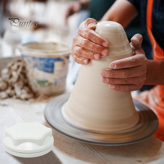 Керамическая глиняная прялка диаметром 4 см/6 см, инструмент для обрезки гончарной глины, инструмент для финишной обработки гончарных изделий для гончаров и художников по глине