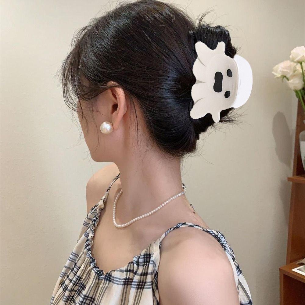 Заколка для волос «Дьявол на Хэллоуин» Заколка для волос «Призрак на Хэллоуин» Модная заколка для волос «Призрак» Коготь для уличной одежды