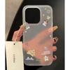 Щенок Бабочка Вишня для IPhone15 для Apple 16 Женский Чехол для Телефона 13 Promax Мультяшный 14 Прозрачный