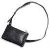 IL BISONTE Shoulder Bag Belt Bag Body Bag Vintage Leather Duccio Black BBB064PO0001BK298N Men's [Item]