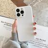 Подходит для Apple 17 Прямоугольный кубик Рубика Мелкое отверстие 15plus Чехол для мобильного телефона Жидкий силикон 14Pro Однотонный 13/12/16 X