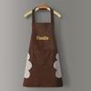 Women's Waterproof PVC Apron with Cooking Sleeves - Oil-Proof, Customizable, Half-Length Waist Design