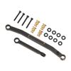 Brass Steering Rod RC Car Steering Linkage for Axial SCX24 124 Remote Control Car Black