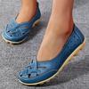 Fashion Women Shoes For Summer Flats Soft Leather Shoes Flat Slip On Loafers Women Casual Shoes Breather Moccasins Nursing Zapatos Mujer