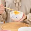 Для Sanrio 5-дюймовая керамическая миска для риса и супа для Melody&Cinnamoroll&Kuromi Посуда Мультяшная неровная аниме-рельефная миска для детей