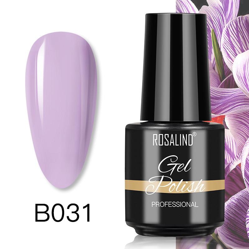 ROSALIND 7ml  Nail Gel Polish Bright For Nail Art Design LED/UV Lamp