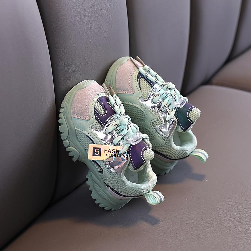 Весенне-осенняя детская обувь, детские повседневные кроссовки для маленьких мальчиков и девочек, дышащая мягкая нескользящая спортивная обувь для бега