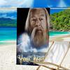 1pc Hogwarts Beach Towel with Custom Name, Beach and Seaside Swimming Pool Equipment, Fashion Pattern, Rectangular, Travel Essential