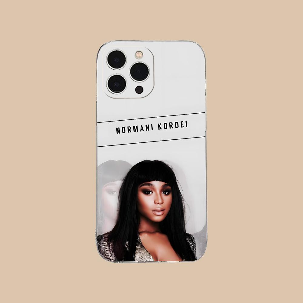 Прозрачный ТПУ чехол для мобильного телефона Normani Kordei для iPhone 17 16 15 14 13 12 11 X XR XS Air Pro Max Plus Mini Цветная крышка