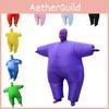 Colorful Adult Inflatable Fat Suit Costume For Halloween Fun