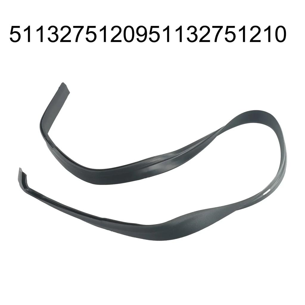 For MINI R55 Windshield Wiper Cowl Seal Car Exterior Accessories Front Replacement Rubber 2pcs Practical Brand New Durable