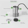 Practical-Aquarium Electric Oil Removal Electric Oil Remover Stainless Steel USB Filter Self-Priming Floating Head Oil Film Proc