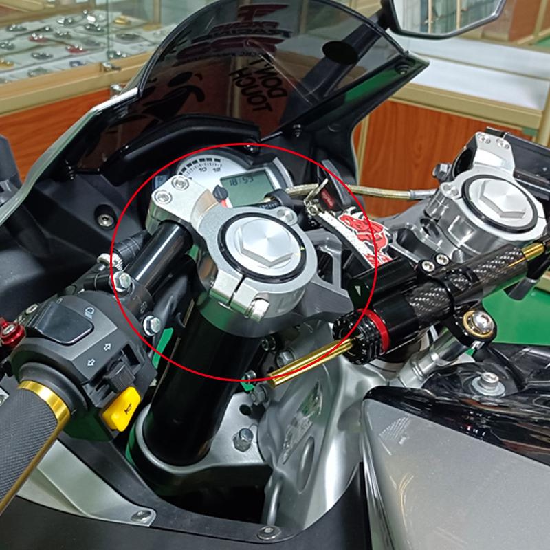 НОВЫЕ клип-оны на вилку для мотоцикла Cafe Racer, гоночные, регулируемые, 37 мм, 41 мм, 43 мм, 48 мм, 50 мм, 51 мм, 7/8"