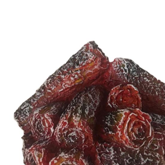 Ночник, реалистичный настольный орнамент, многоразовый креативный имитация древесного угля, светодиодный светильник пламени для двора