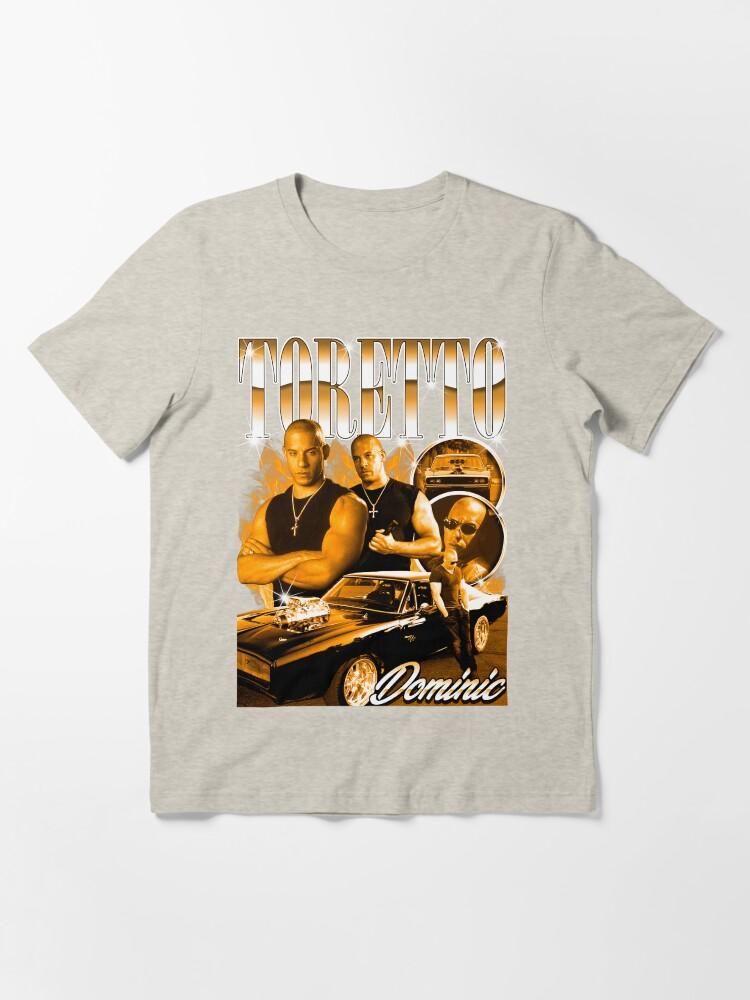 Fast & Furious Dominic Toretto F&F Fan Vintage Retro Y2K Design Essential T-Shirt