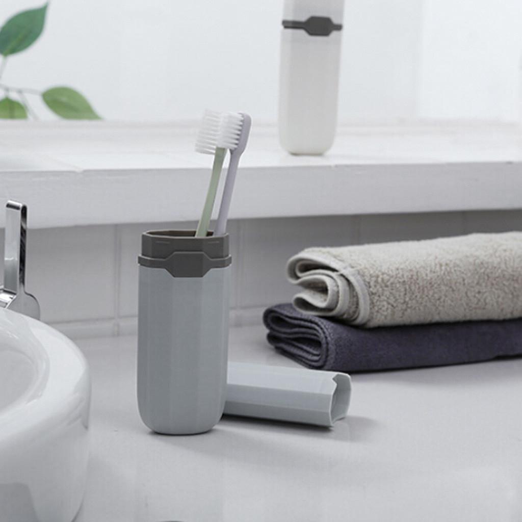 Портативный защитный держатель для зубной щетки, чехол для хранения зубной щетки для путешествий и кемпинга