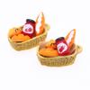 1 комплект, модель хлеба, реалистичная миниатюрная бутылка для соуса, набор моделей хлебной корзины, кукольный домик, микропейзажное украшение