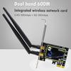 Беспроводной двухдиапазонный 600 Мбит/с PCI Express Беспроводной Gigabit Ethernet Двухдиапазонный Настольный 2,4 ГГц/5 ГГц Беспроводной