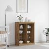 LED Sideboard Artisan Oak 81 x 37 x 100 cm Engineered Wood