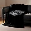Los Angeles Kings Logo Blanket print blanket soft and cozy perfect for the living room bed sofa or a nap,gift