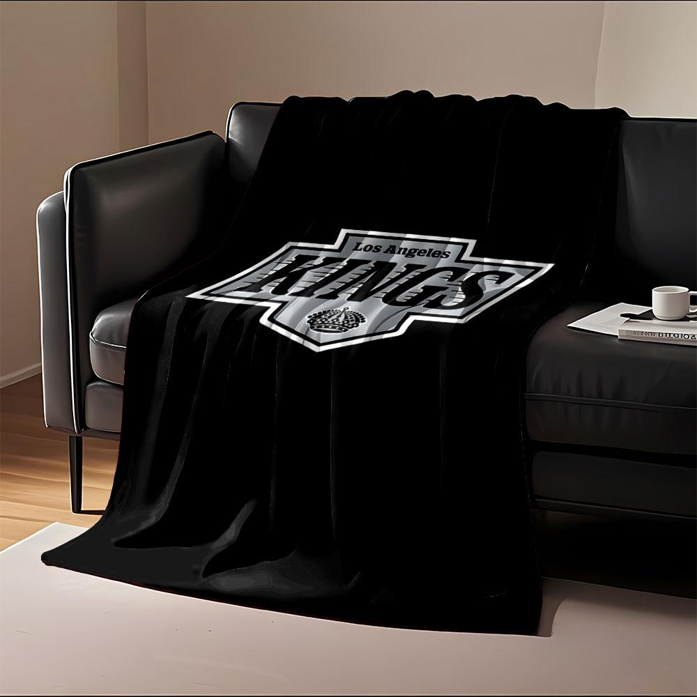 Los Angeles Kings Logo Blanket print blanket soft and cozy perfect for the living room bed sofa or a nap,gift