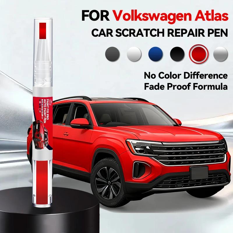 Car Dedicated For Volkswagen Atlas 2016-2025 PQ8 Paint Repair Brush Touch Up Scratch Remover DIY Auto Accessories Black White Gr
