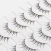 10 Pairs 3D Manga Lashes Natural Look Dramatic Anime Lashes Fashion Spiky Lashes  for Women