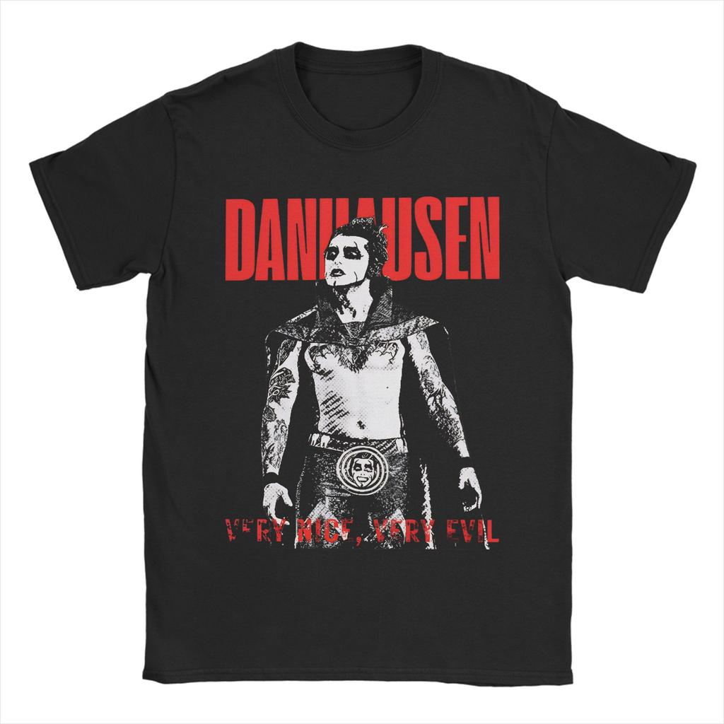 Danhausen Thinghausen Cotton TShirt For Couple Vintage TShirts Round Neck Harajuku Tee Shirt Oversize Pattern Clothing