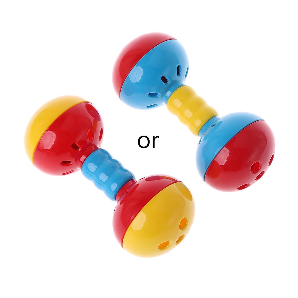 Bird Ball Toys with Sound Bell Colorful Plastics Suitable for Parrot Macaw Eclectus African Greys Cockatoo