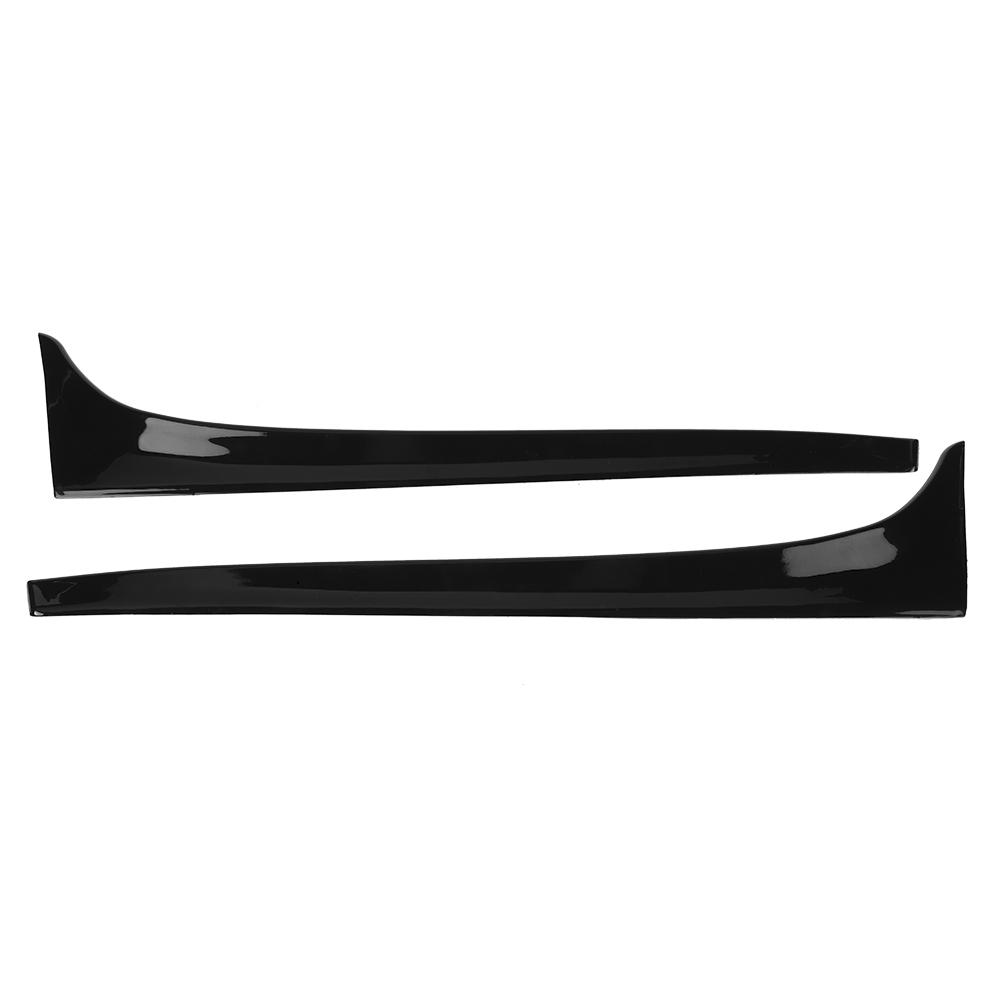 2pcs ABS Car Rear Window Side Wing Spoiler Fits for Volkswagen Golf 7 14 19