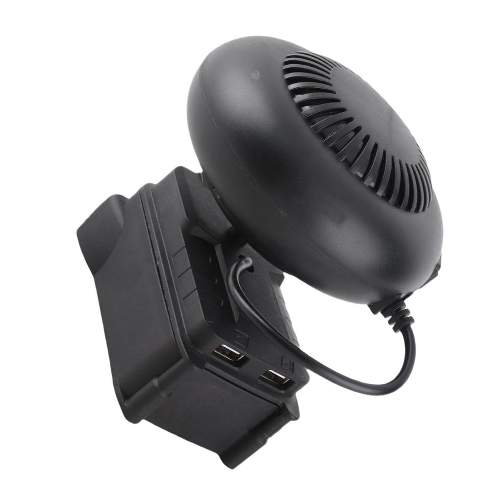 Smart Space Heater 2 Temperatures Quiet 170W Portable Electric Room Heater for 48 11 1820 18V Lithium Ion Battery DC 5V