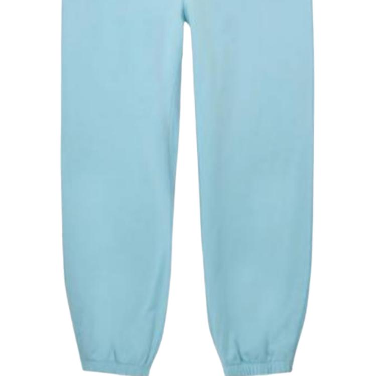 Stussy Перекрашенные Штаны с Логотипом Stock Синие Мужские Низ 116550-BLUE
