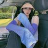 1pair Ice Silk Sun Protection Sleeve Gradient Color Ice Sleeve New Arm Sleeves  Outdoor Sport