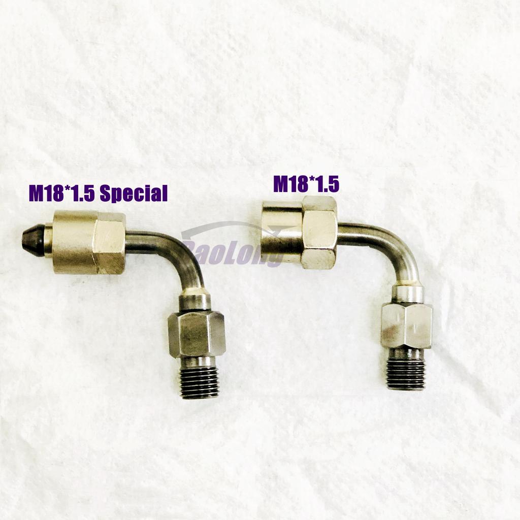 High Pressure 3000bar Diesel Tube Conversion Joint Common Rail Test Bench Pipe Connector Part Connect Joint to Oil Hose
